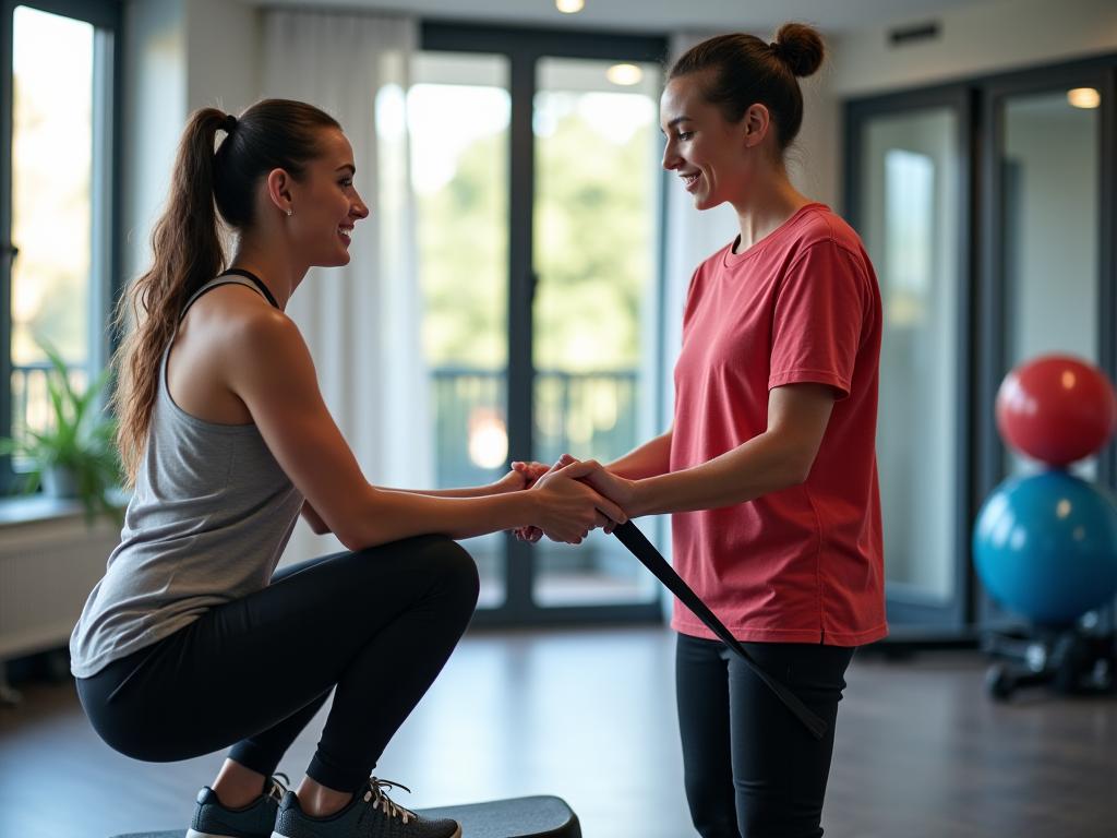 Step-by-step fitness coaching para sa beginners
